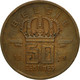 Monnaie, Belgique, 50 Centimes, 1953, Bruxelles, TTB, Bronze, KM:145 - 25 Centimes