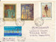 Romania Cover Sent To Czechoslovakia 23-5-1992 With A Lot Of Stamps On Front And Backside Of The Cover - Briefe U. Dokumente