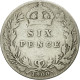 Monnaie, Grande-Bretagne, Victoria, 6 Pence, 1900, TTB, Argent, KM:779 - H. 6 Pence