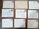 JOLI LOT 16 LETTRES Sans CORRESPONDANCES Avec SEMEUSES à Voir - 1903-60 Semeuse Lignée