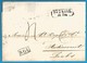 (D021) - Allemagne - LSC De LÖRRACH Vers Audincourt Du 23/02/1862 + "Bade Strasse Amb" + B.6.K. En Noir - Prephilately