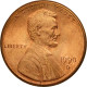 États-Unis, Lincoln Cent, Cent, 1990, U.S. Mint, Denver, TTB+, Copper Plated - 1909-1958: Lincoln, Wheat Ears Reverse