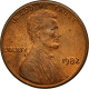 États-Unis, Lincoln Cent, Cent, 1982, U.S. Mint, Philadelphie, TTB, Laiton - 1909-1958: Lincoln, Wheat Ears Reverse