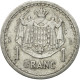 Monnaie, Monaco, Louis II, Franc, Undated (1943), Poissy, TTB, Aluminium - 1922-1949 Louis II