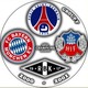 Pin Champions League 2000-2001 Group F Paris Saint-Germain Bayern Munchen Rosenborg Helsingborgs - Fútbol