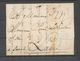 1768 Lettre Marque Manuscrit 'deb De Lamballe', Lettre D'Espagne, Superbe X4010 - 1701-1800: Precursori XVIII