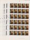 Belgie 1976 P.P. Rubens / Paintings 6v Vellen Van 30w (vel 4.5F + 30F 1x Geplooid) ** Mnh (F7305) - Unused Stamps