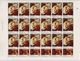 Belgie 1976 P.P. Rubens / Paintings 6v Vellen Van 30w (vel 4.5F + 30F 1x Geplooid) ** Mnh (F7305) - Unused Stamps