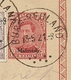 BZ 68 (opdruk Malmedy) Op Entier Stempel BURG-REULAND (Rare Bureau !!) (K4224) - OC55/105 Eupen & Malmédy