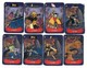 23 CARTES DC COMICS  *T  He Joker  *The Pengum  *Robin  *Fir Fly  *Batman *Bane  *Clay Face * - Autres & Non Classés