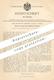 Original Patent - Jean Baptiste Isidore Julhe , Paris , 1897 , Petroleum - Brenner | Gasbrenner , Lampe , Gas , Licht ! - Historische Dokumente