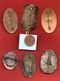 Lot De  6 BROCHES   / MEDAILLE RELIGIEUSE - Religion & Esotérisme