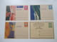 Delcampe - Liechtenstein Posten Ganzsachen Karten 1959 - 1980er Jahre Insgesamt 28 Stück Ungebraucht!! Auch Frage / Antwort - Enteros Postales