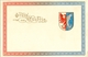 Gruss Aus Cüstrin KÜSTRIN Color Litho Prägedruck Wappen Passepartout Vor 1905 Fast TOP-Erhaltung Ungelaufen - Neumark