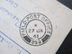 GB FPO Field Post Office 1959 - 1961 Forces Overseas Registered Letter Mit Zusatzfrankaturen! Prüfschein / Düsseldorf - Postwaardestukken