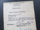 Delcampe - GB FPO Field Post Office 1959 - 1961 Forces Overseas Registered Letter Mit Zusatzfrankaturen! Prüfschein / Düsseldorf - Postwaardestukken