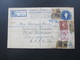 Delcampe - GB FPO Field Post Office 1959 - 1961 Forces Overseas Registered Letter Mit Zusatzfrankaturen! Prüfschein / Düsseldorf - Interi Postali