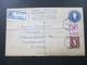 Delcampe - GB FPO Field Post Office 1959 - 1961 Forces Overseas Registered Letter Mit Zusatzfrankaturen! Prüfschein / Düsseldorf - Material Postal