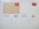 Delcampe - Schweiz Posten Ganzsachen Karten Nominale Ca. 1980 Jahre - 2002  Insgesamt 44 Stück! Ungebraucht!! - Stamped Stationery