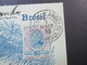 Brasilien 1898 Ganzsache / Fragekarte Nach Berlin / Deutschland. Interessante Karte?! - Covers & Documents