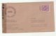 1946 Frankfurt CENSOR Germany COVER  Stamps Allied Zone Censored - Other & Unclassified