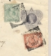 Suriname - 1907 - 20 Cent Hangend Haar En 5 Cent Cijfer Op Envelop G2 Aangetekend Van Paramaribo Naar Ancon / Panama - Surinam ... - 1975