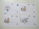 Delcampe - Tschechische Republik Posten GA Karten / BM Ausstellungen / Postfila 1990er Jahre - 2001 Insgesamt 200 Stück Ungebraucht - Colecciones (sin álbumes)