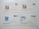 Delcampe - Russland / UDSSR Posten GA Karten / Umschläge Ca. 1970er Jahre  - 2001 Insgesamt 240 Stück Ungebraucht / SST Lagerposten - Verzamelingen