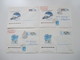 Delcampe - Russland / UDSSR Posten GA Karten / Umschläge Ca. 1970er Jahre  - 2001 Insgesamt 240 Stück Ungebraucht / SST Lagerposten - Collections