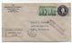 USA TO SWITZERLAND WWII RETURN TO SENDER NO SERVICE AVAILABLE COVER 1943 - Poststempel
