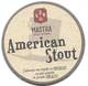 Lote U1, Uruguay, Posavaso, Coaster, Mastra, American Stout - Portavasos