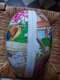 *OEUF DE PAQUES Géant GERMANY Papier Maché GRENOUILLE POULE CANARD  11cmx5cm *NESTLER GERMAN EASTER EGG Paper Mache - Eieren