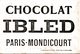 CHROMO  CHOCOLAT IBLED PARIS-MONDICOURT  MADAME DE RECAMIER  MUSEE DU LOUVRE  PAR J. L. DAVID - Ibled