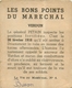 MILITARIA Les Bons Points Du Maréchal Serie La Vie Du Maréchal Lot De 3   6scans - 1939-45