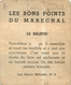 MILITARIA Les Bons Points Du Maréchal Série Les Beaux Métiers    Lot De 7 14scans - 1939-45