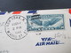 USA 1939 / 40 Flugpostmarke Transatlantikflug New York - Marseille. Air Mail. OKW Zensur. Geprüft - Covers & Documents