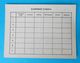 SNOW WHITE AND THE SEVEN DWARFS .... Yugoslavian Vintage Small School Timetable * Walt Disney - Europe