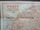Plan De Paris 1887 . Souvenir De L'Exposition Du Cinquantenaire Des Chemins De Fer . Train . Gares . - Europe