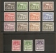 TURKS AND CAICOS ISLANDS 1938 - 1945 SET OF 15 STAMPS SG 194/205 LIGHTLY MOUNTED MINT Cat £138+ - Turks And Caicos