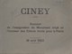 Ciney. Monuments 19 Août 1923. Rare - Storia