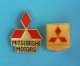 2 PIN'S  //   ** LOGOS / MITSUBISHI MOTORS ** - Mitsubishi