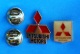 Delcampe - 2 PIN'S  //   ** LOGOS / MITSUBISHI MOTORS ** - Mitsubishi