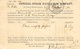 1899- C P E P One Penny Oblit. Mécan. London + Repiquage " General Steam Navigation Company - Material Postal