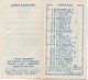 08245 "PANCRAZIO MARTIRE - CALENDARIETTO 1957"  ALL'INTERNO ORARI AUTO CORRIERE DA TORINO - Formato Piccolo : 1941-60