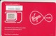 United Kingdom - Virgin (standard, Micro, Nano SIM) - GSM SIM  - Mint - Other & Unclassified