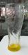 AC -  LIPTON ICE TEA BOTTOM ORANGE COLORED GLASS - Glasses