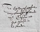 1597 Letter From "Michael Stanhope, Italy" To  "Mr Corsyni Att His House In London".  Ref 0572 - Other & Unclassified
