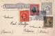 Entier Postal + Complement Chili Santiago Pour La France Cover Chile - Chile