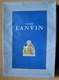 Boite Lingerie LANVIN Box Art Déco Vintage French Fashion Mode Haute Couture Paris C1930 Rare ! - Autres & Non Classés