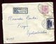 Royaume - Uni - Enveloppe En Recommandé De Londres Pour Prague En 1947 Avec Contrôle Postal - Storia Postale